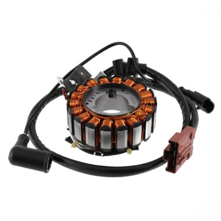 STATORE 18 POLI CON PICK-UP A 2 CAVI COMPATIBILE PIAGGIO BEVERLY 250-300, N.O. 58070r/58112r/638848