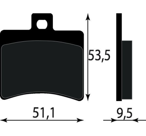 PASTIGLIE FRENO PLATINUM SERIES COMPATIBILE APRILIA SCARABEO 125 500 POST MALAGUTI PHANTON MADISON 125 A 400