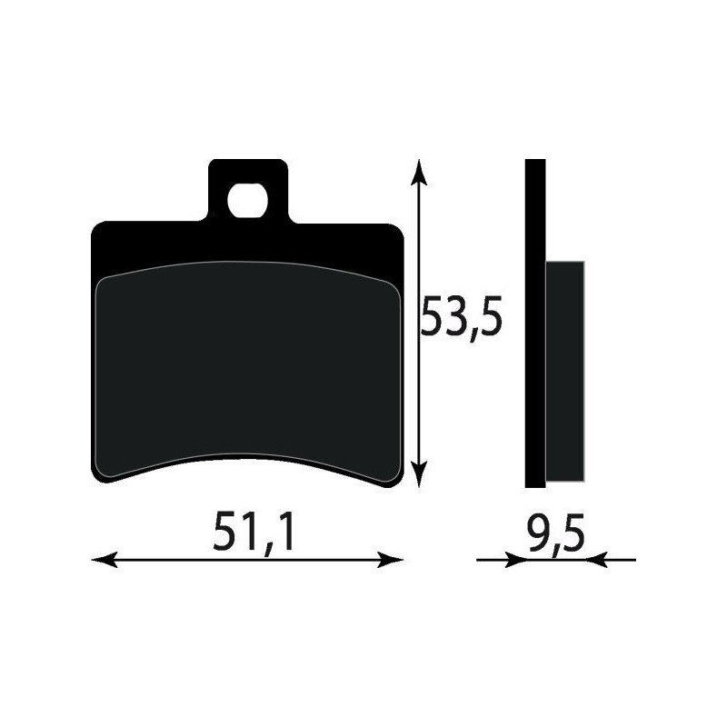 PASTIGLIE FRENO PLATINUM SERIES COMPATIBILE APRILIA SCARABEO 125 500 POST MALAGUTI PHANTON MADISON 125 A 400