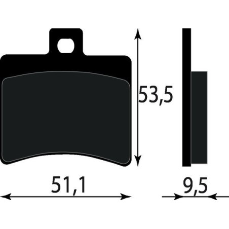 PASTIGLIE FRENO PLATINUM SERIES COMPATIBILE APRILIA SCARABEO 125 500 POST MALAGUTI PHANTON MADISON 125 A 400