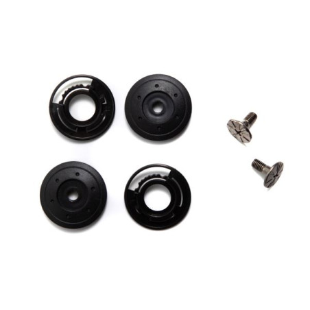 KIT MECCANISMO PIU' VITI NERO PER CASCO 900