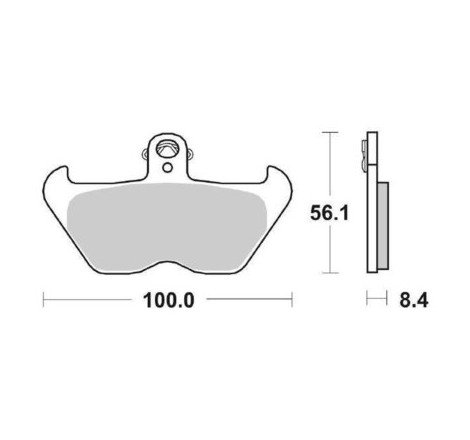 PASTIGLIE SBS FA407 (UGUALI...