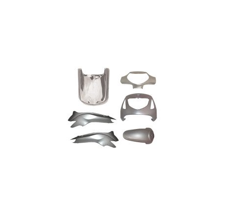 KIT CARENE HONDA SH ARG. 125 /150  6 PZ. 2001-2004