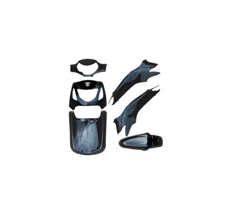 KIT CARENE HONDA SH 125 / 150 6 PZ. NERO 2001-2004