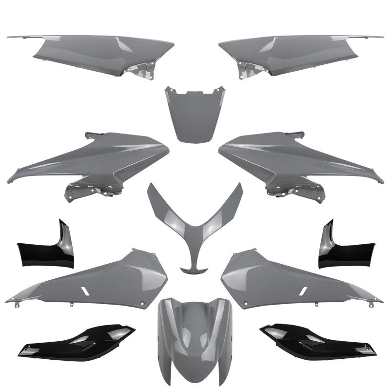 KIT CARENE NARDO GREY 13PZ YAMAHA T-MAX 500 2008-2011