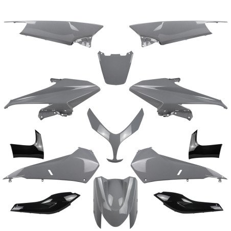KIT CARENE NARDO GREY 13PZ YAMAHA T-MAX 500 2008-2011