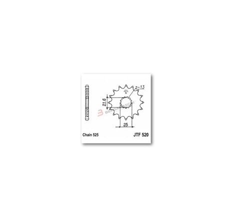 PIGNONE 525 Z16 (520K)