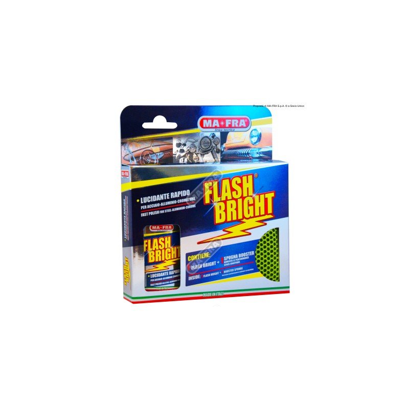 LUCIDANTE CROMATURE FLASH BRIGHT MAFRA KIT + SPUGNA  80 ML.