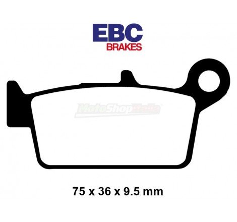 PASTIGLIE EBC FA131/3 (66900)