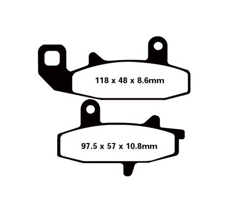 PASTIGLIE EBC FA147 (66260)