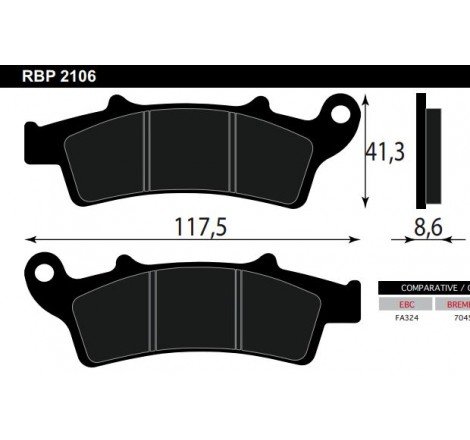 PASTIGLIE FM FA324 (61590)