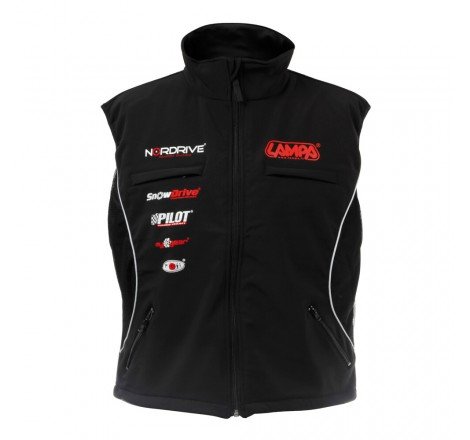 GILET CON ZIP LAMPA TAGL.S