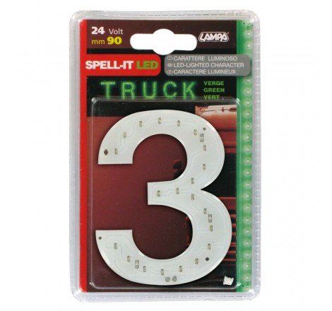 Spell-It Led, 90 mm, 24V -...