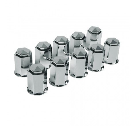 Set 10 copribulloni in ABS...