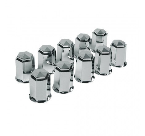 Set 10 copribulloni in ABS...