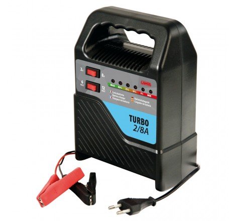 Turbo 2/8 A, caricabatteria...