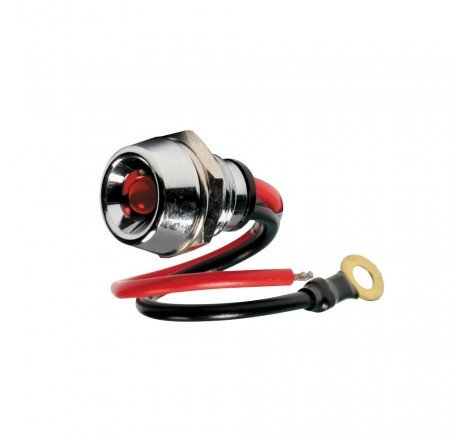 LED AD INCASSO 12/24V ROSSO