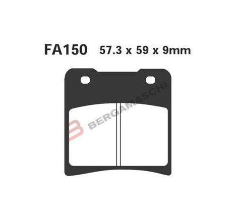 PASTIGLIE EBC FA150 (65800)